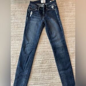 Frame le skinny de Jeanne jeans, size 24